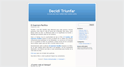 Desktop Screenshot of deciditriunfar.com