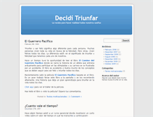 Tablet Screenshot of deciditriunfar.com